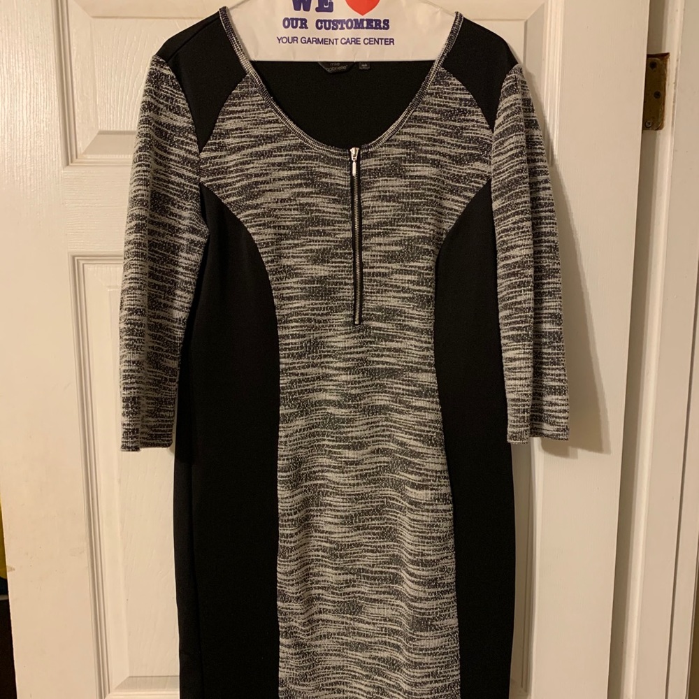 Dress- black/grey